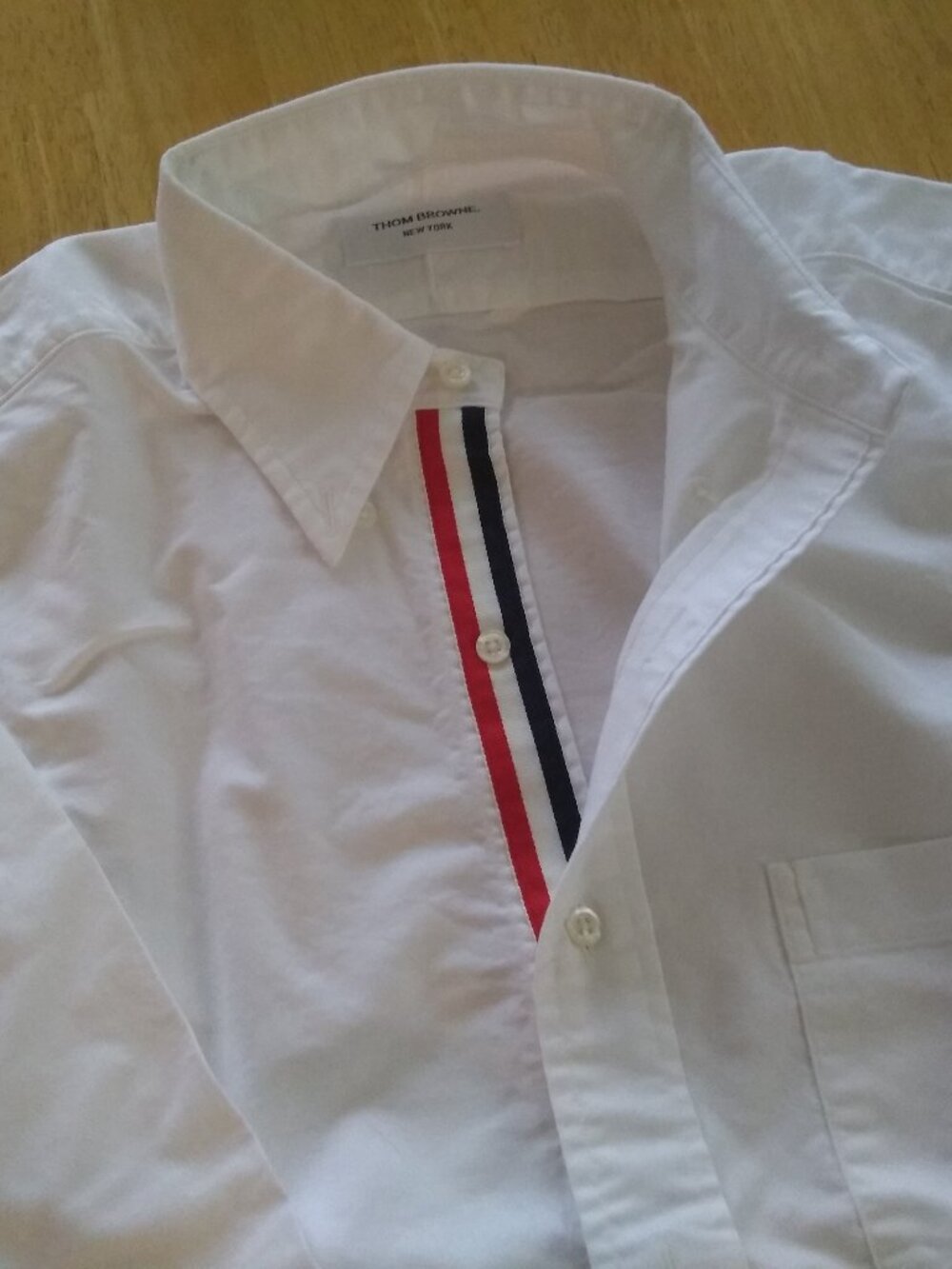 New Thom Browne White Oxford Cloth Button Down Size TB1 - Picture 5 of 11